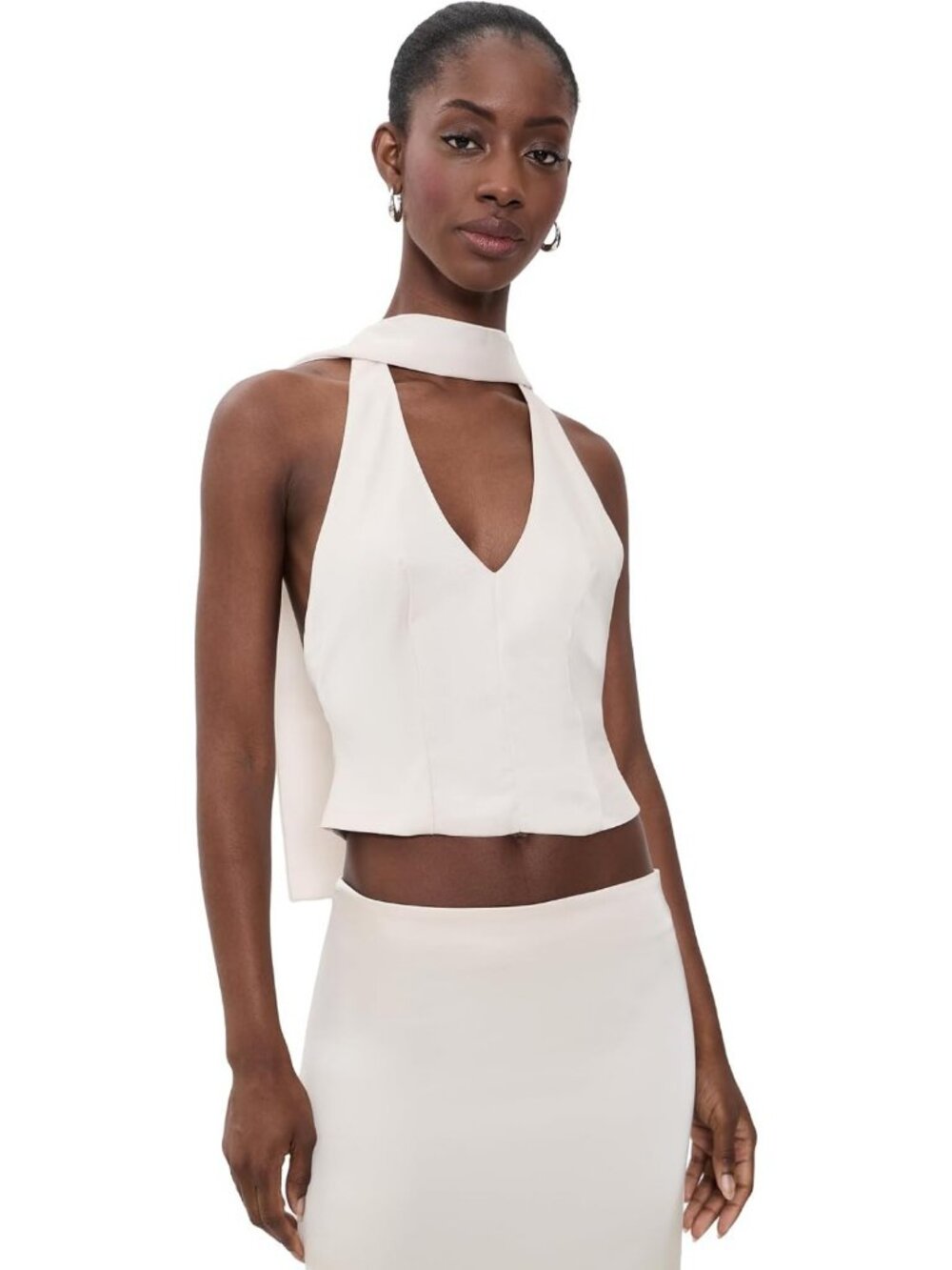 Chic Women's Halter Top - Stylish Front Row Design, Perfect for Summer Outfits